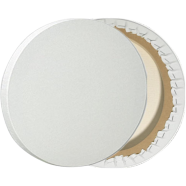  Round Canvas 10 Inch (White Color)