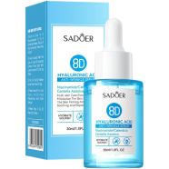  SADOER 8D Hyaluronic Acid Anti-Wrinkle Serum Niacinamide/Calendula Centella Asiatica – 30ml