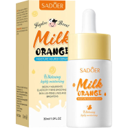  Sadoer Fruit And Milk Extract Whitening Moisturizing Repair The Skin Milk Orange Facial Serum - 30ml