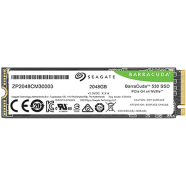  Seagate Barracuda 2TB M.2 2280 PCIe Gen4 NVMe SSD - ZP2048CM3A003-530 image