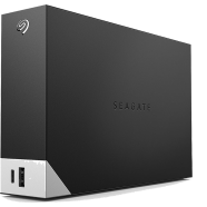  Seagate One Touch Hub 10TB USB C USB 3.2 External Desktop HDD With Password Protection - STLC10000400