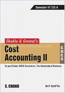 Shukla and Grewal's Cost Accounting-II