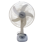  VGRF-1667 Rechargeable Table Fan White -16 Inch-(6 Months Warranty)