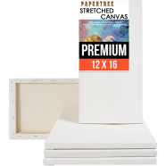  White Canvas (12x16 inch) - 1 Pcs