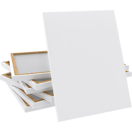  White Canvas Size : 12/24 inch