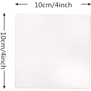  White Square Canvas Board (10 X 10)