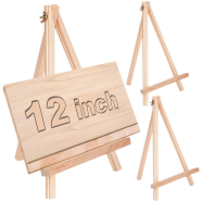  Wood Easel Stand For Painting Canvas Small Art Tabletop Display Tripod Holder Stand 12 Inch Tall