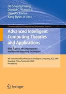  Advanced Intelligent Computing Theories and Applications