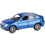 Blue 1:26 Scale Diecast Bmw X6 Suv Model