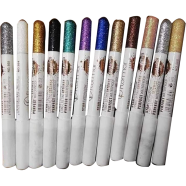 Flormar Glitter Eyeshadow Pencil (Pack of 12 Multicolor)