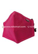 Lisha Tex Mask – 4 Layers of Protection (20 times washable) - Dark Pink Color