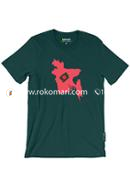 Bangladesh Maps T-Shirt - XXL Size (Dark Green Color)