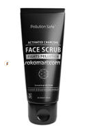 Pollution Safe Activated Charcoal Face Scrub - 100gm For Women