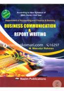 Business Communication And Report Writing (Department Of Accounting And Finance And Banking) (BBA honors 2nd Year) (Accounting Code: 222513)(Finance And Banking Code: 222413) image