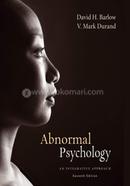 abnormal psychology An integrated approach
