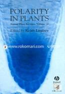 Polarity in Plants :Annual Plant Reviews, Volume 12