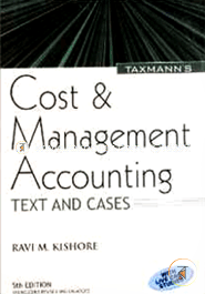 Cost and Management Accounting: Text And Cases image