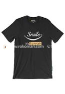 Smile It's Sunnah T-Shirt - XXL Size (Black Color)