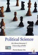 Political Science- BA Honors Semester I : University of Delhi (Paperback) image