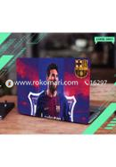Messi Barca Design Laptop Sticker - 5065