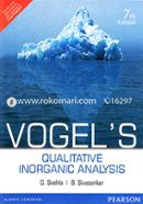 Vogel's qualitative Inorganic Analysis 