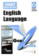 GCE O Level English Language (Yearly) 2000 to 2015
