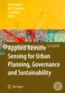 Applied Remote Sensing For Urban Planning, Governance And Sustainability