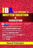 IBA Newya Job Exams er Written Solution and Suggestion