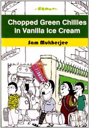 Chopped Green Chillies in Vanilla Ice Cream