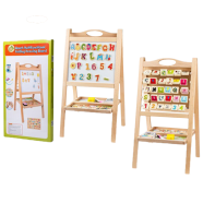 Child's Double-Sided Easel With Magnetic Letters And Numbers.