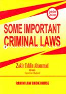 Some Important Criminal Laws 
