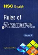 HSC English Rules Of Grammar 2nd Paper (2018 - 2019)