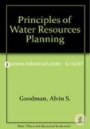 Principles of Water Resources Planningq