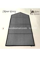 Minar Relax Foam Padded Jaynamaz - Grey Color