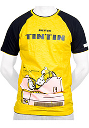Adventure TINTIN Men Cotton T-Shirt (TS104) icon