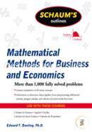 Schaum's Outline of Mathematical Methods for Business and Economics 