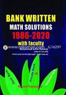 Bank Written Math Solutions 1986-2020 with Faculty