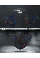 Fabrilife Premium 5 Layer Royale Kids Designer Edition Cotton Mask  image