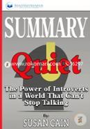 Summary: Quiet: The Power of Introverts in a World That Can't Stop Talking