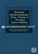 Deutsche Dichterhandschriften, Volume 2 