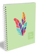 Hearts Stylus Notebook (Sage Color)