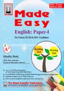 Made Easy English 1st Part (For Classes XI-XII and HSC Candidates)
