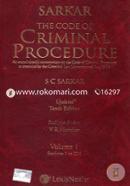 Sarkar: The Code Of Criminal Procedure ( vul 1,2 set) (An Encyclopaedic Commentary On The Code Of Criminal Procedure As Amended By The Criminal Law)