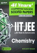 IIT JEE - Chemistry : 41 Years' Chapterwise Topicwise Solved Papers (2019 - 1979)