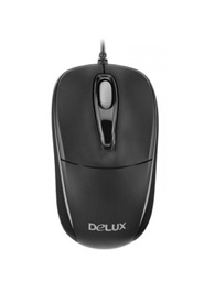Delux Optical Mouse-DLM-105BU