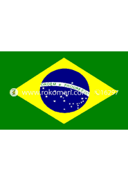 Brazil NATIONAL Flag (5’ x 3’) (Made In China)