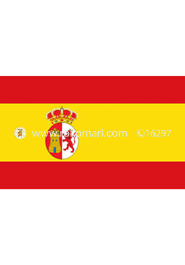 Spain NATIONAL Flag 5’ x 3’ (Made In China)