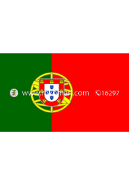Portugal NATIONAL Flag (5’ x 3’) (Made In China )