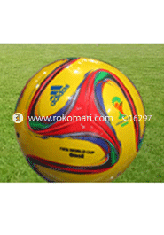 Adidas Brazuca 2014 Football (3) (Yellow & Red)