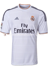 Real Madrid Home Club Jersey : Special Half Sleeve Only Jersey (for Kids) image